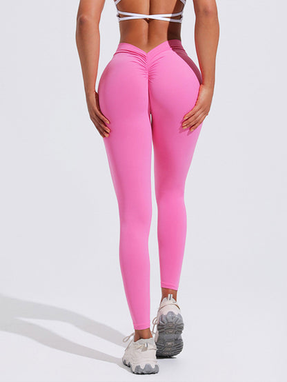 2 Pack High Waisted Leggings for Women-Soft Athletic Tummy Control Pants for Running Yoga Workout