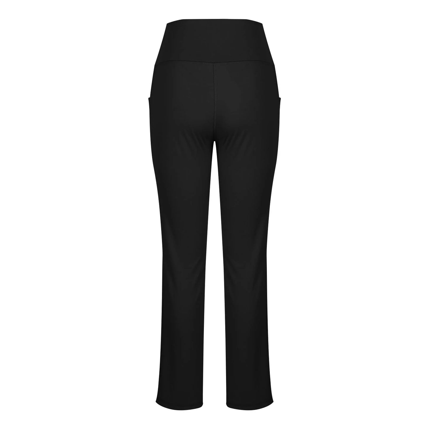 Womens Flare Yoga Pants Bootcut Workouts Leggings High Waisted Flares Bottom Work Pants with Pockets