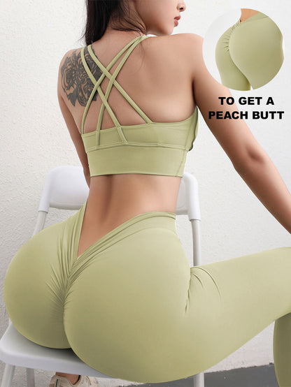 2 Pack High Waisted Leggings for Women-Soft Athletic Tummy Control Pants for Running Yoga Workout